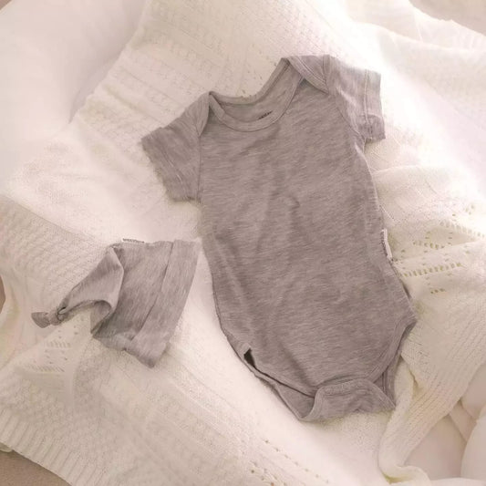 WonderBub Grey Marle Jumpsuit