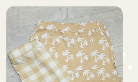 WonderBub Palm Tree Shorts
