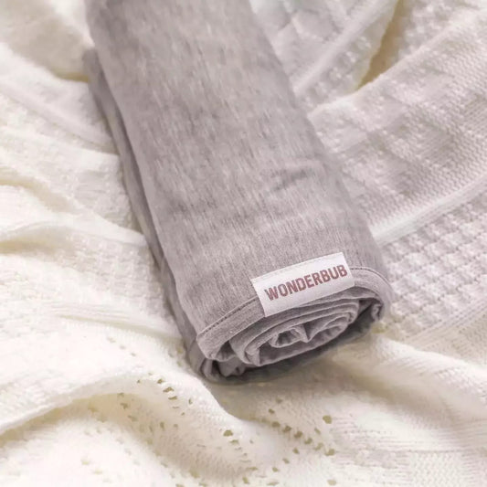 WonderBub Grey Marle Swaddle