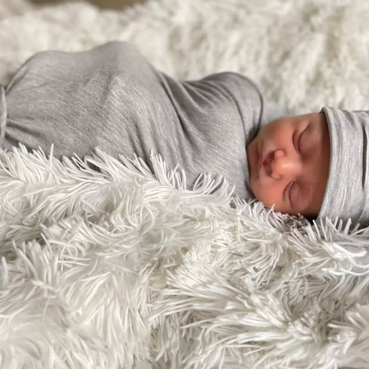 WonderBub Grey Marle Beanie