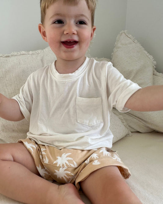 WonderBub Palm Tree Shorts